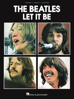 cover image of The Beatles--Let It Be Songbook